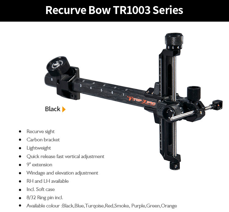 Topoint Recurve Bow Sight TR1003 RH or LH