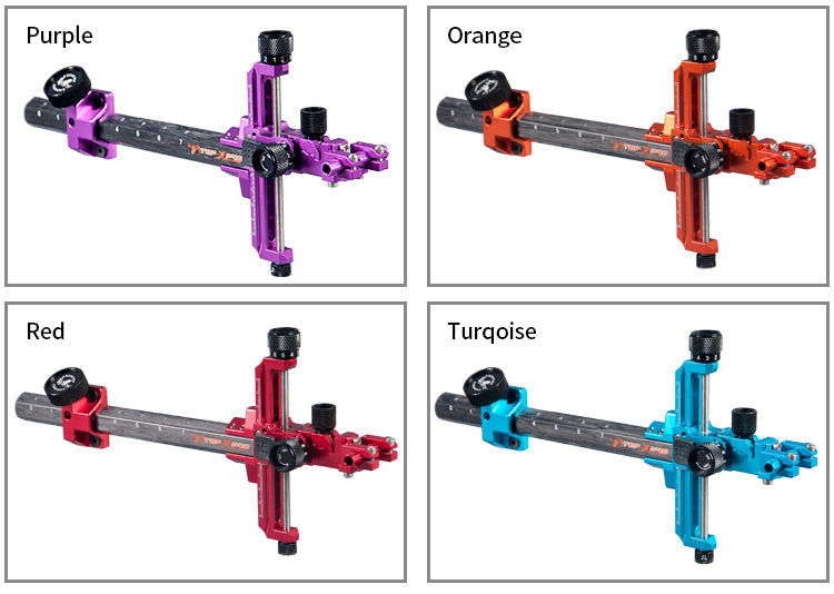 Topoint Carbon Compound Bow Sight TP8810 Micro adjust Detachable bracket Carbon Bracket