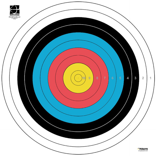 YOUYI Target Face 122cm World ArcheryCertification Rain-Proof Tear-Resistant