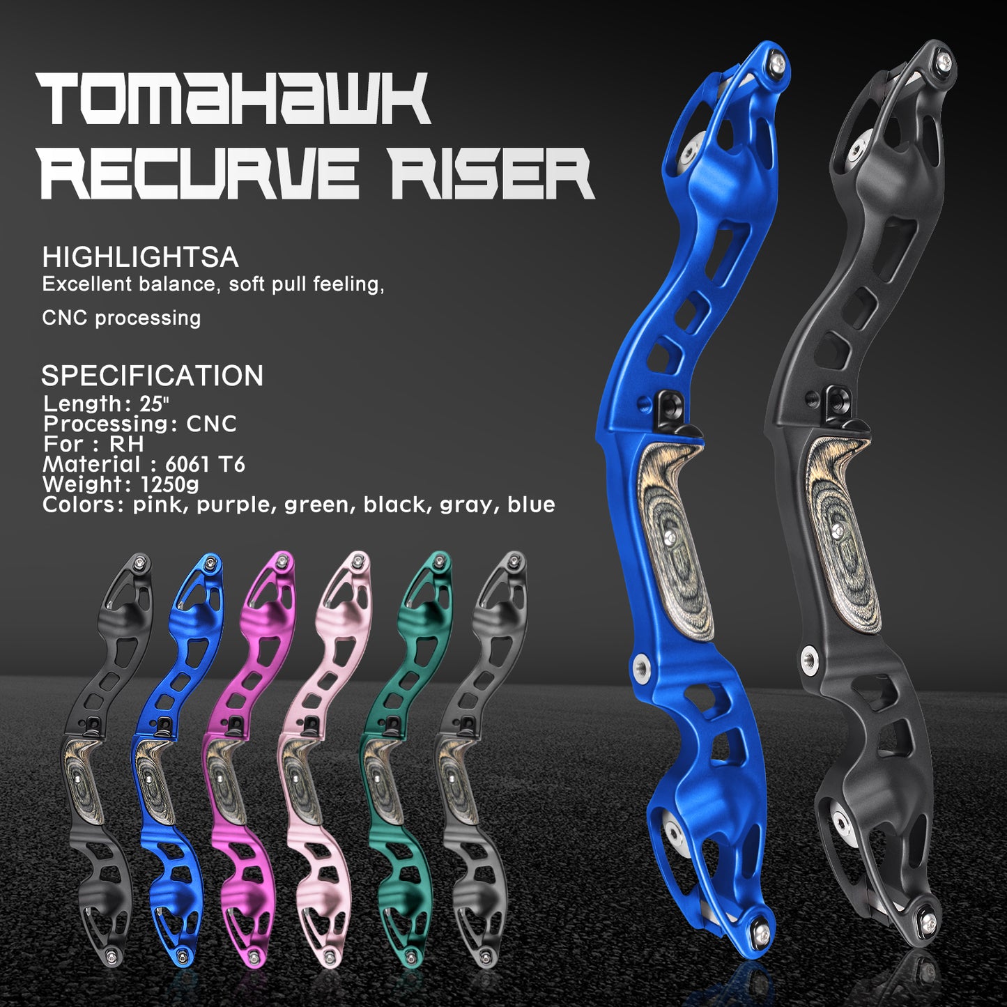 NIKA TOMAHAWK 19inch ILF Riser