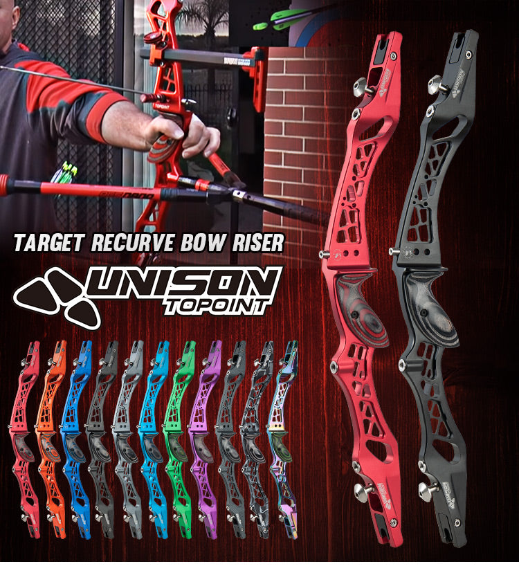 Topoint Unison 25" ILF Target Recurve Bow Riser