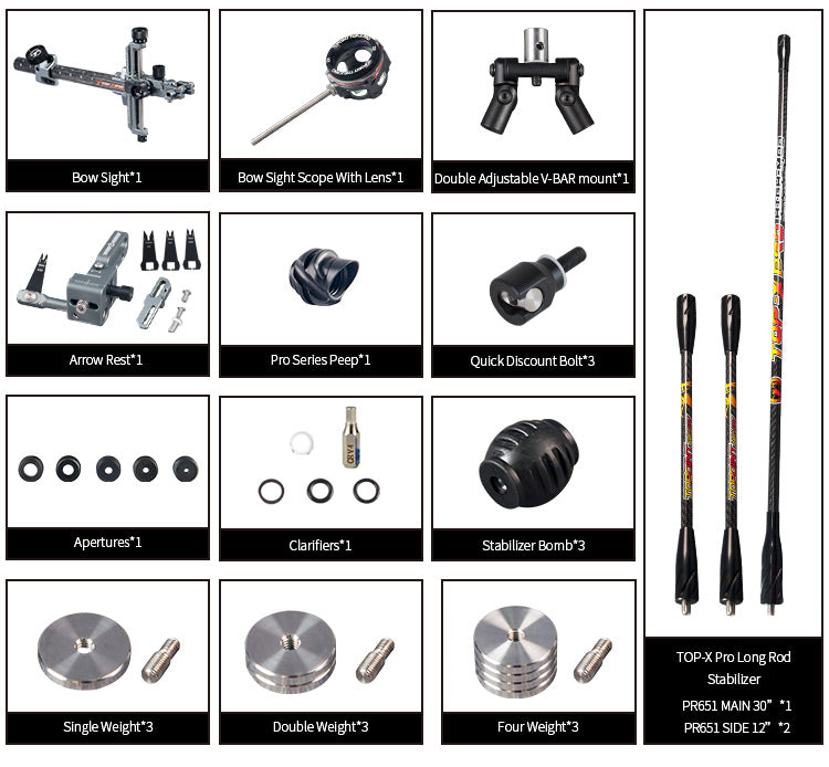 Topoint Reliance 36" Target Compound Bow Package 60lb 26.5-30.5"