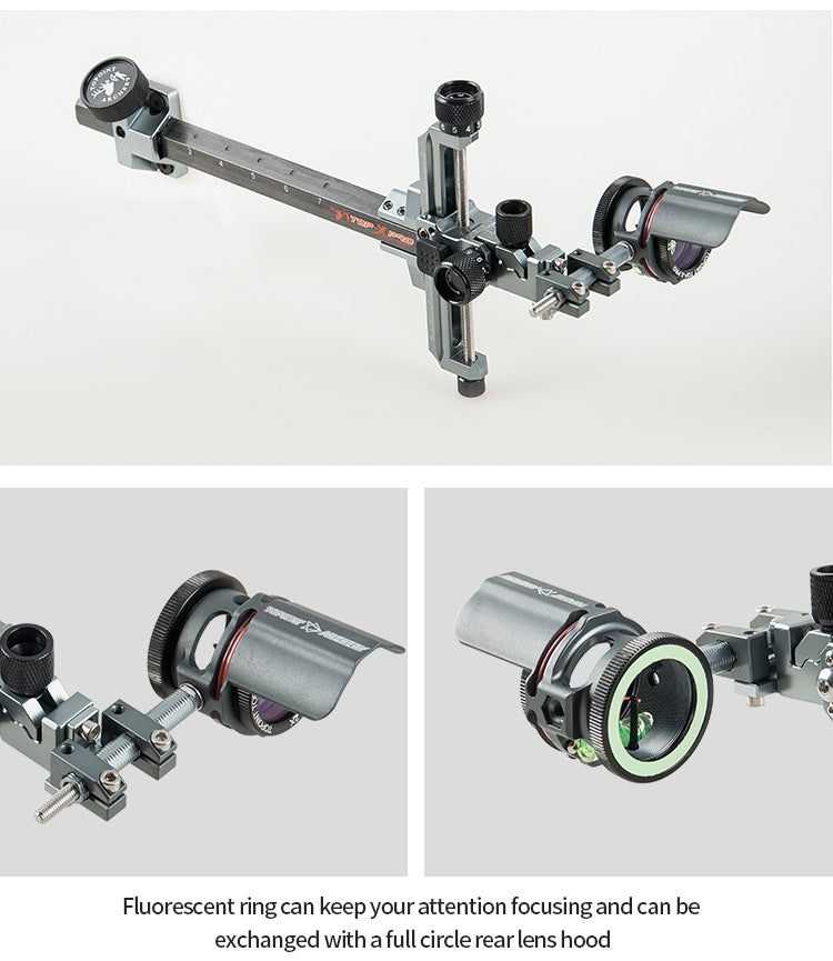 Topoint Bow Sight Scope With Lens TP8750