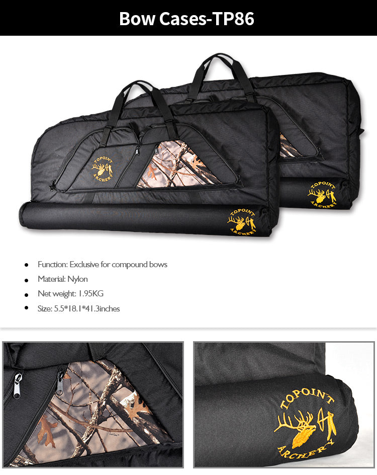 Topoint Compound Bow Soft Cases Luxury pack
