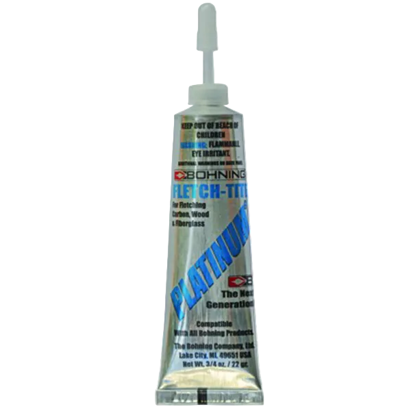 Bohning Fletch-Tite Platinum adhesive 3/4 Ounce
