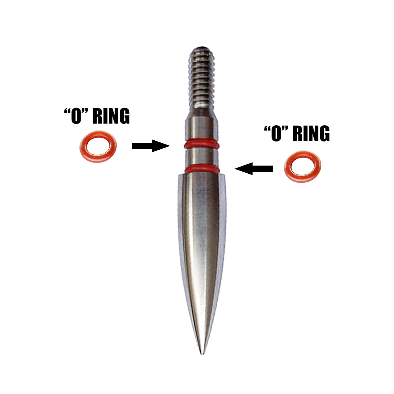 Pandarus Stainless Steel Bullet Points 9/32 19/64 5/16 100-200Gr