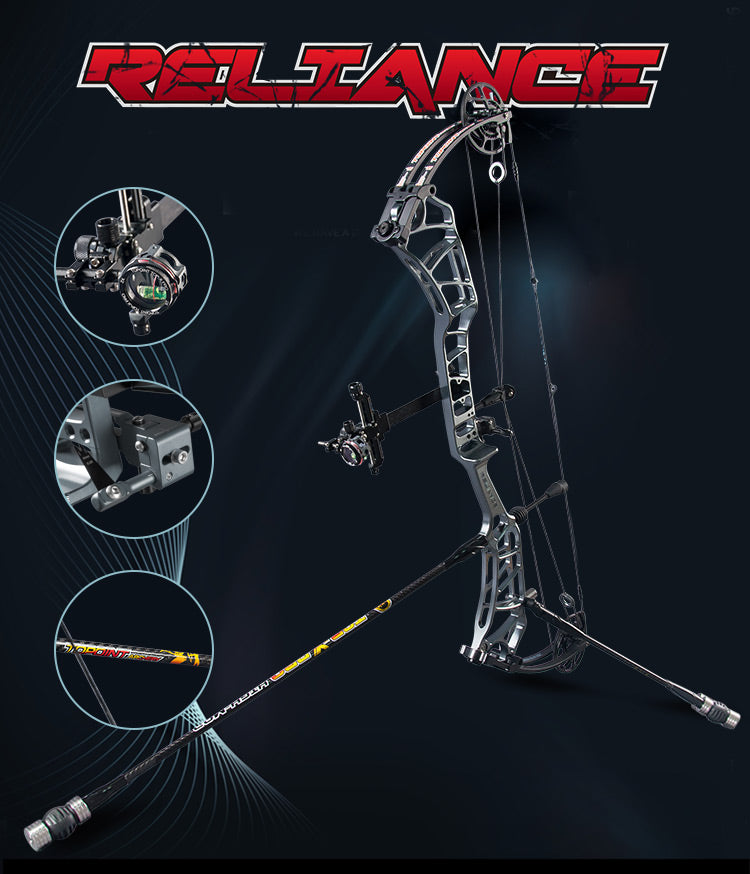 Topoint Reliance 36" Target Compound Bow Package 60lb 26.5-30.5"
