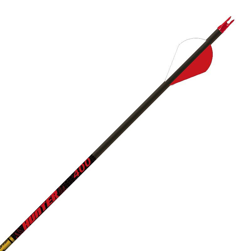 Gold Tips Hunter Fletched Carbon Arrows