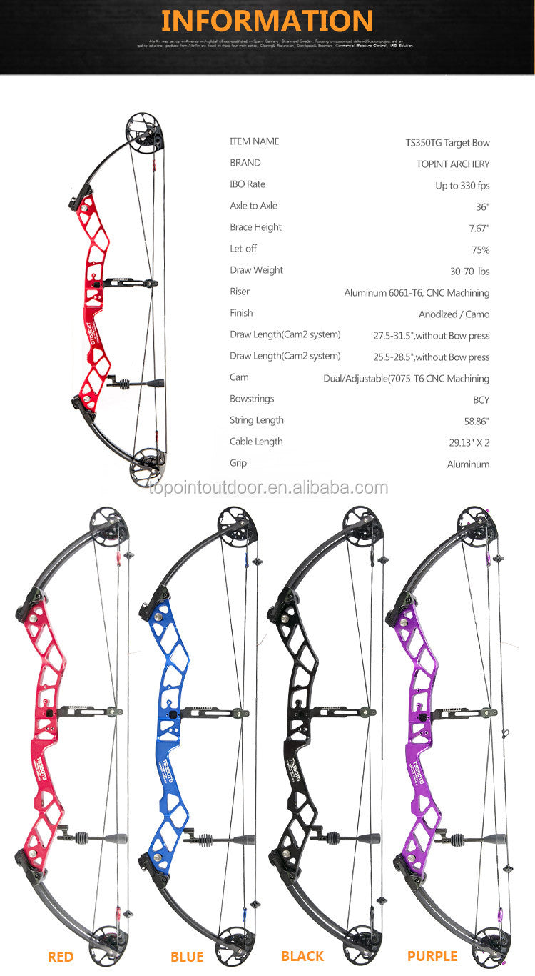 Topoint TS350TG Target Compound Bow