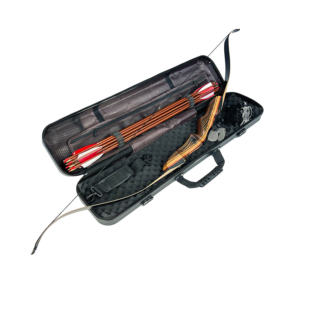 Dseeker Raptor 62" Recurve Bow Hard Case Package 20-60lb