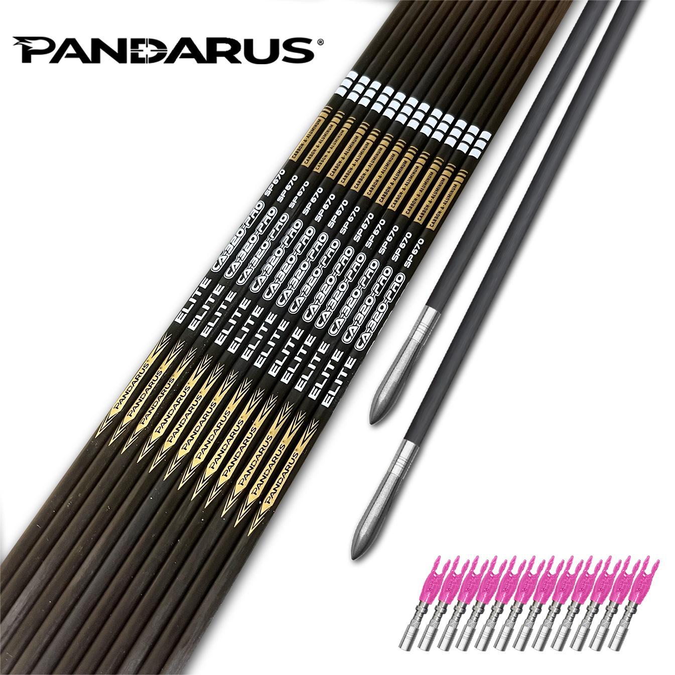 Pandarus CA-320 PRO Tapered Shafts With Stainless Point