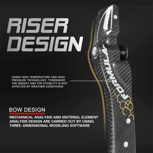 NIKA 25inch ILF Carbon Riser ET-9