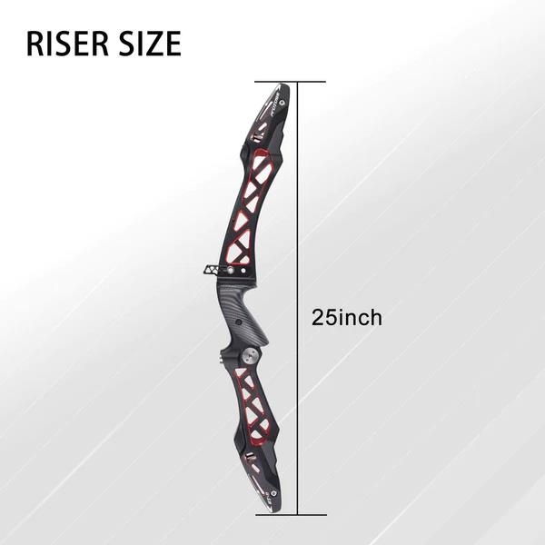 NIKA 25inch ILF Recurve Riser CNC ET-11