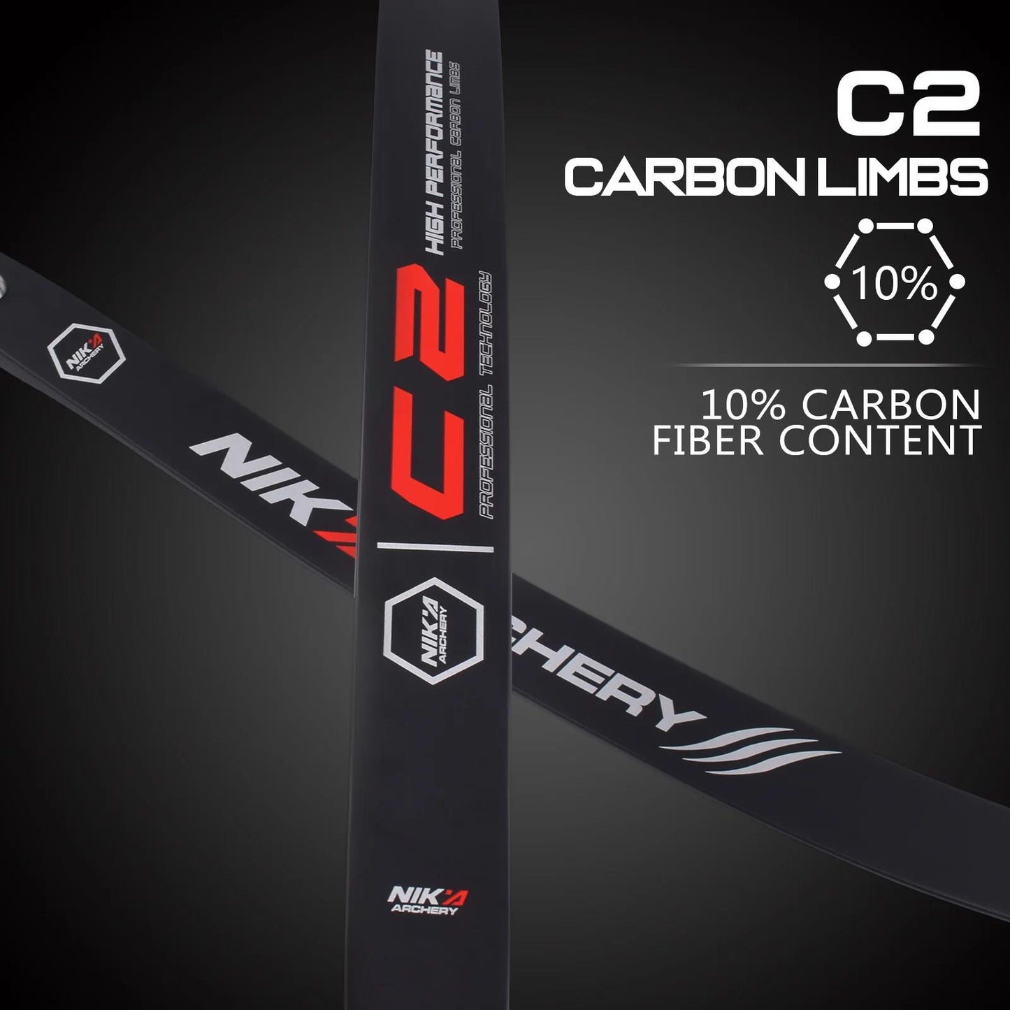 Nika Archery C2 ILF Carbon Limbs