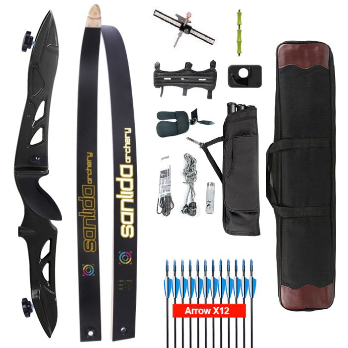 Sanlida Tangzong 68inch Recurve Bow Ready to Shoot Package LEFT HANDED