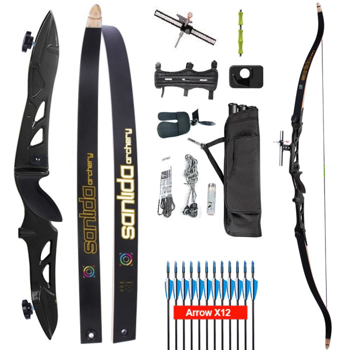 Sanlida Tangzong 68inch Recurve Bow Ready to Shoot Package LEFT HANDED