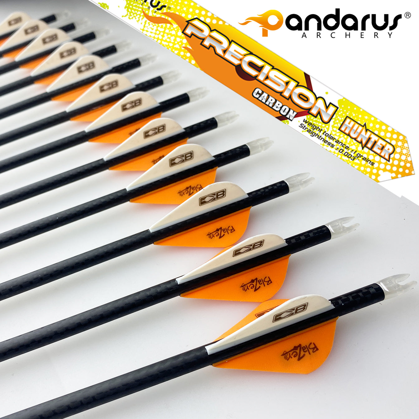 PANDARUS HUNTERS PRECISION ARROWS 5.2mm 300/340/400SP