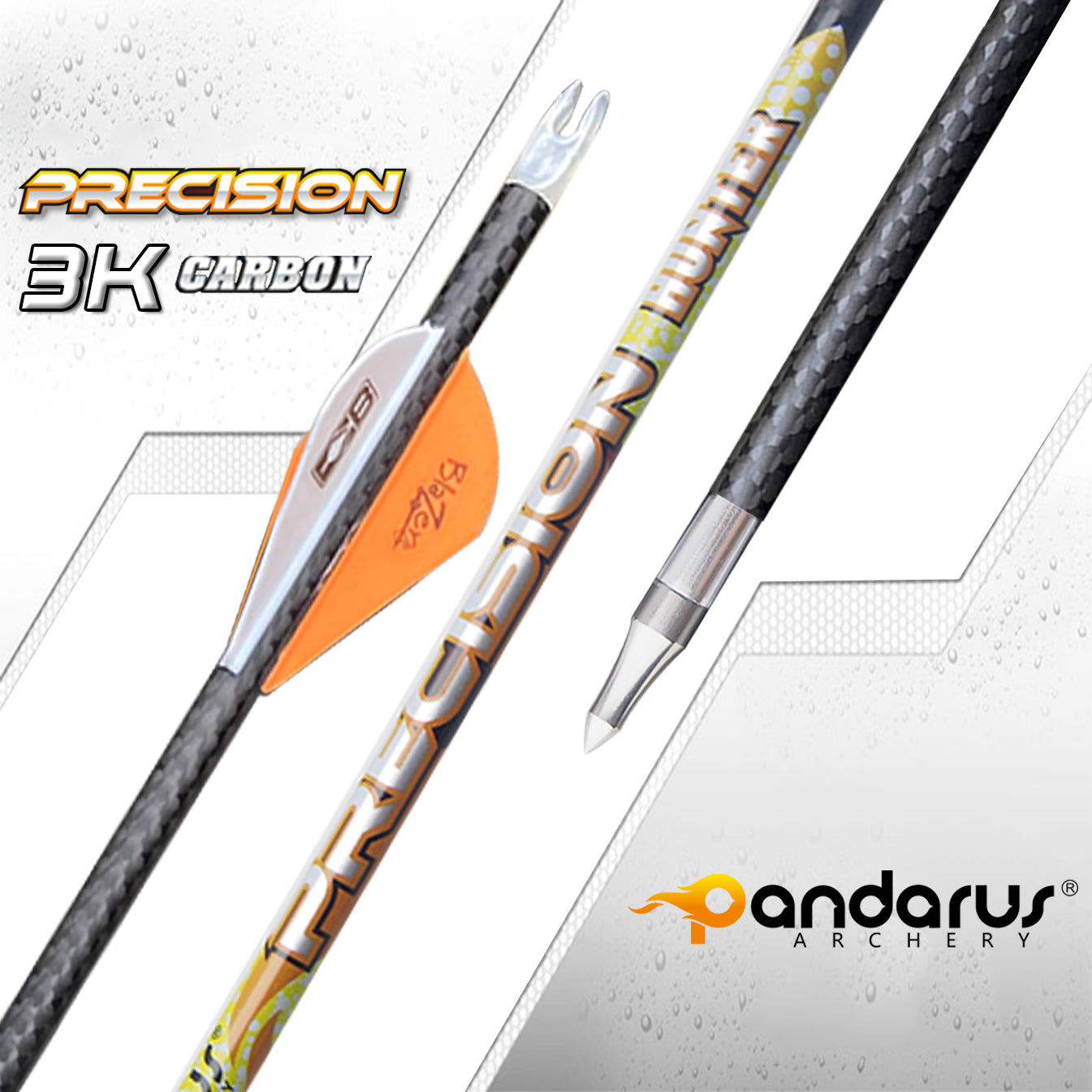 PANDARUS HUNTERS PRECISION ARROWS 5.2mm 300/340/400SP