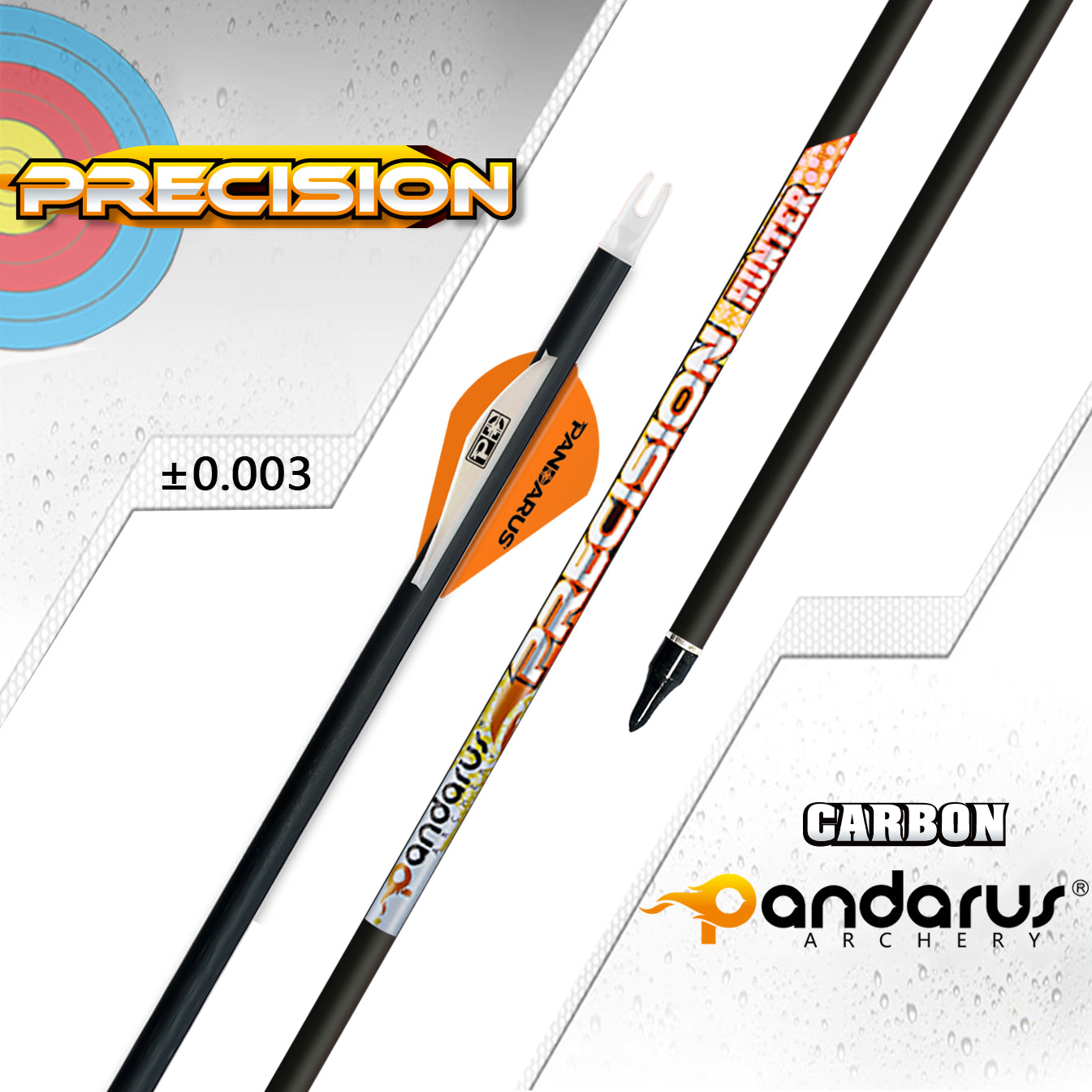 PANDARUS HUNTERS PRECISION ARROWS 6.2mm