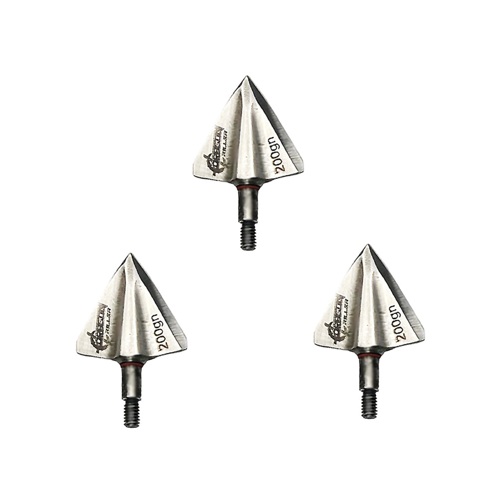 Dragon Killer Single Bevel 2 blade S7 CNC Machined Broadhead