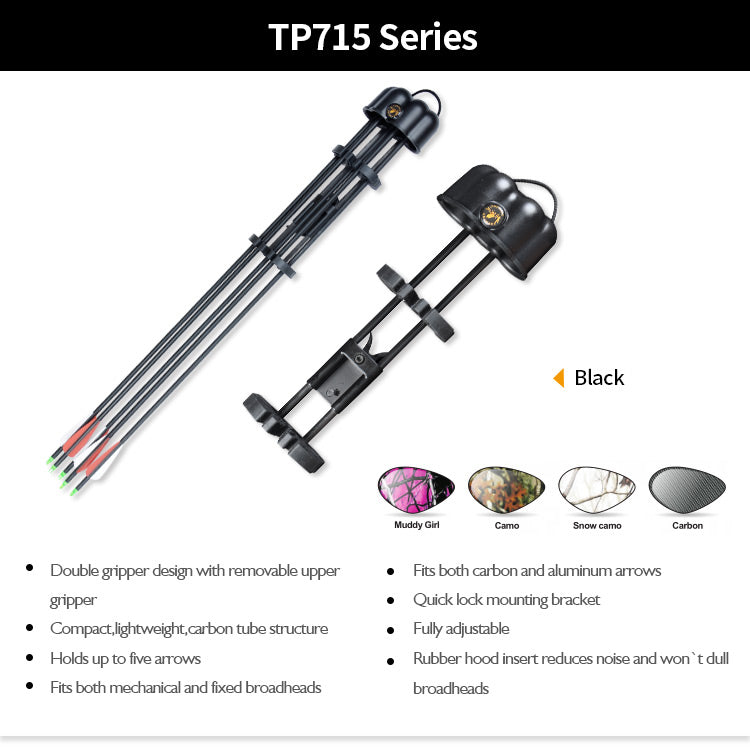 Topoint Compound Bow Arrow Quivers TP715