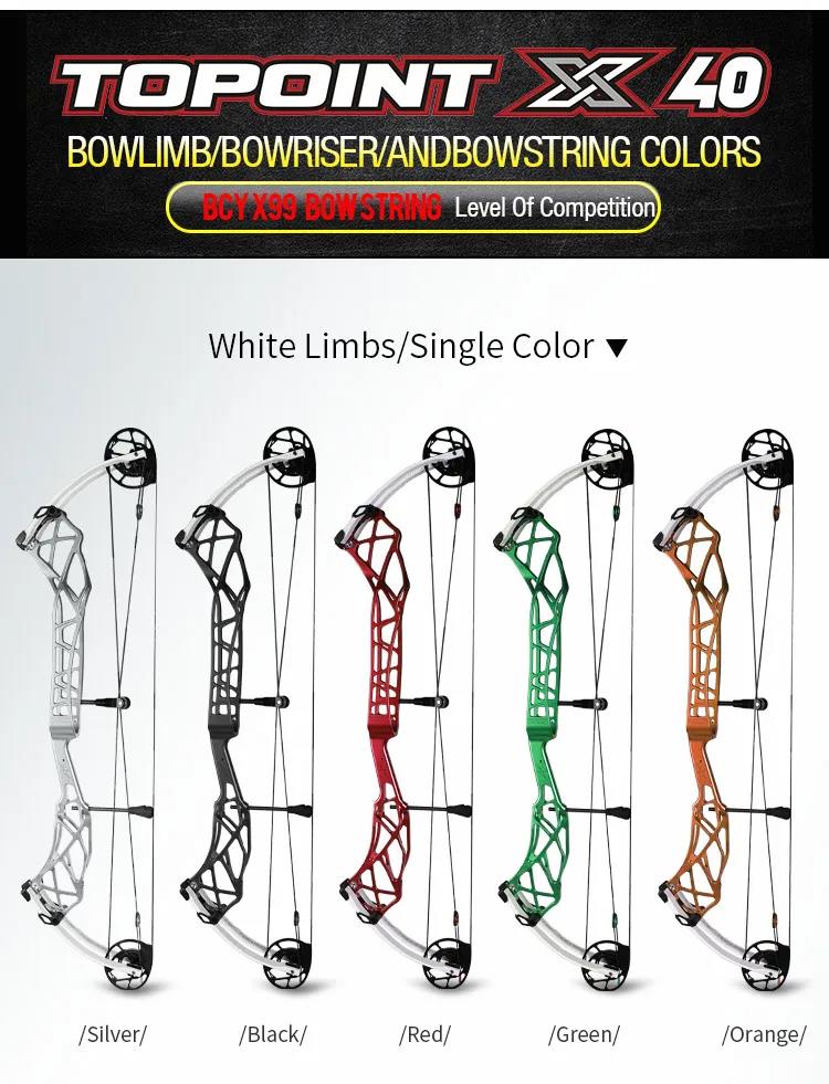 Topoint X40 Target Compound Bow Shoot Through Cam1 RH