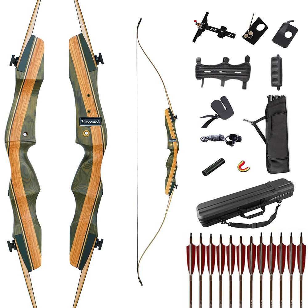 Evercatch Taken Down Recurve Bow 20-60lb RH/LH