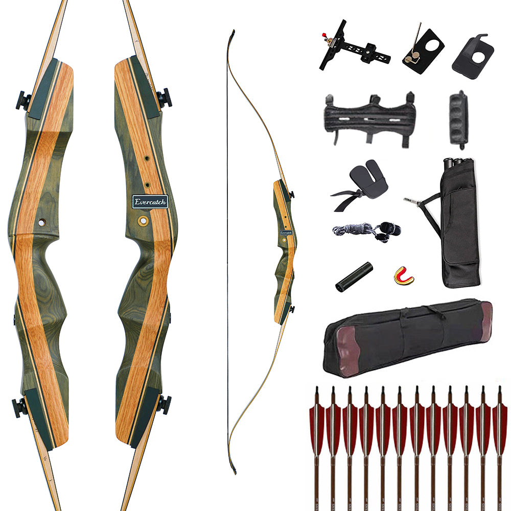 Evercatch Taken Down Recurve Bow 20-60lb RH/LH