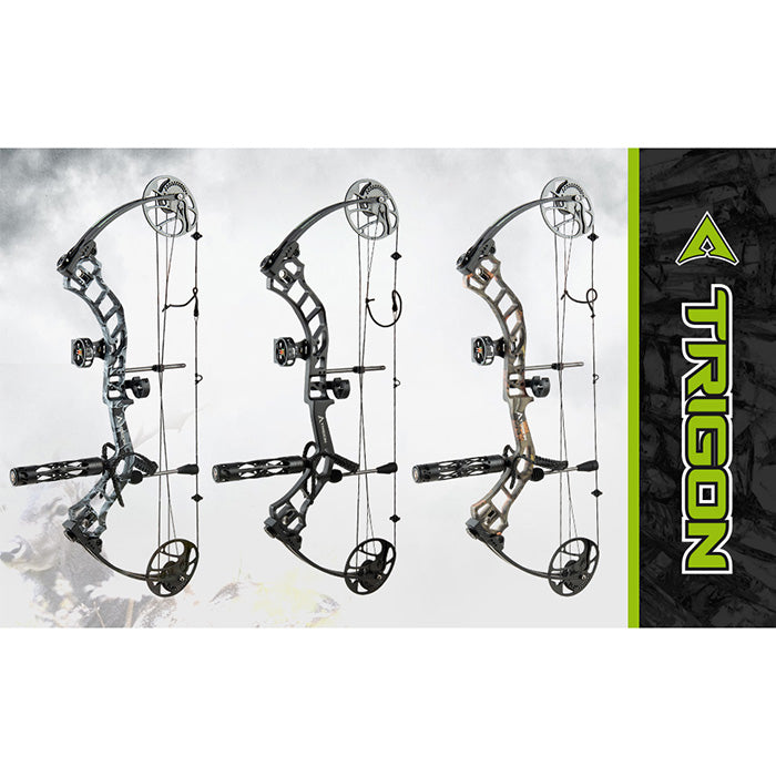 Topoint Trigon Field Ready Kit Compound Bow 20-70lb Fully adjustable with Hard Case for Hunting and Target