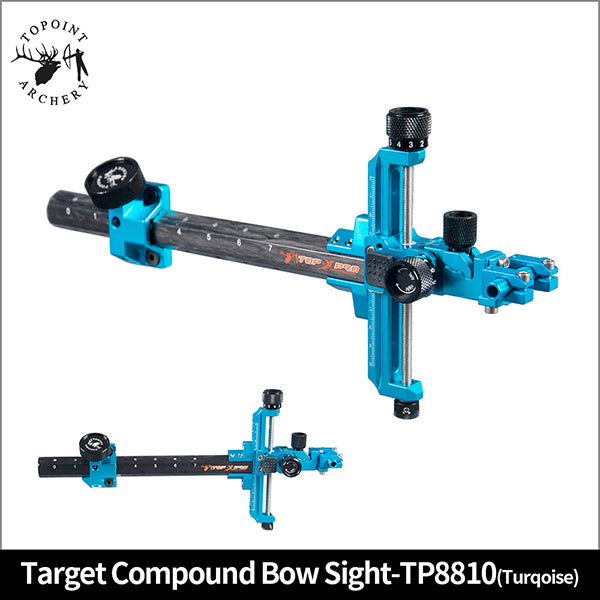 Topoint Carbon Compound Bow Sight TP8810 Micro adjust Detachable bracket Carbon Bracket