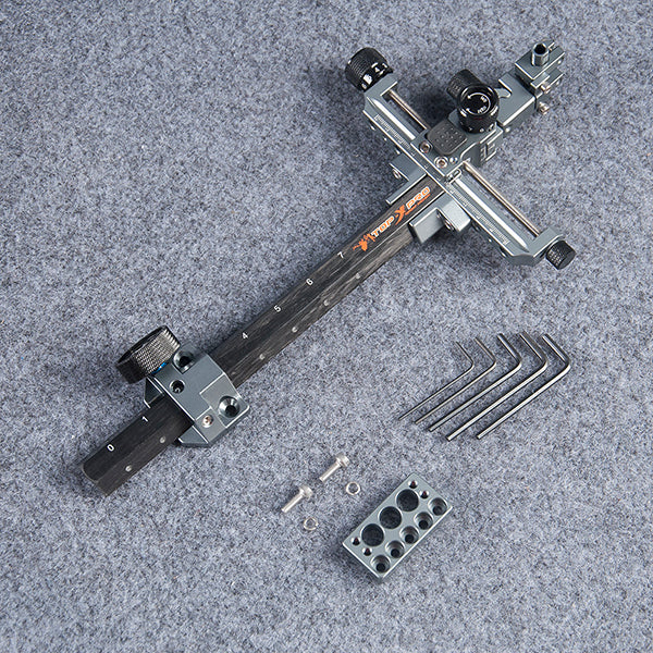 Topoint Carbon Compound Bow Sight TP8810 Micro adjust Detachable bracket Carbon Bracket
