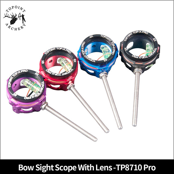 Topoint Top-x Pro Scope with lens Black