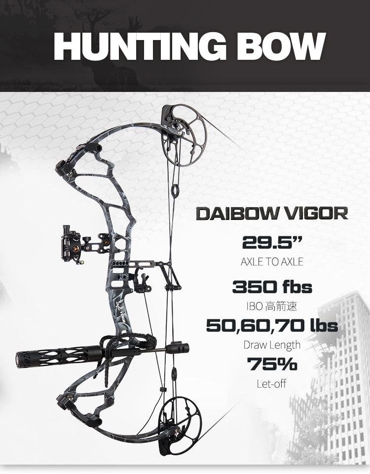 Daibow Vigor Compound Bow Package