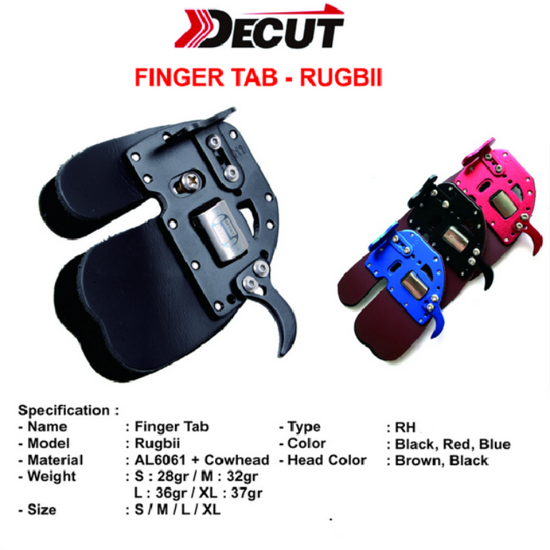 Decut RugbII Finger Tab