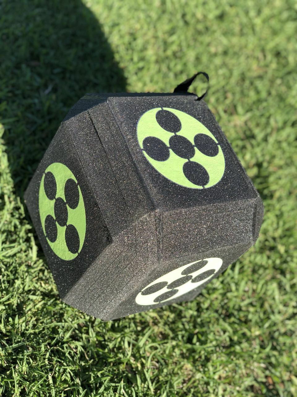 Archery Polyhedral Target 3D High Density Self Healing Foam Cube 23*23*23cm