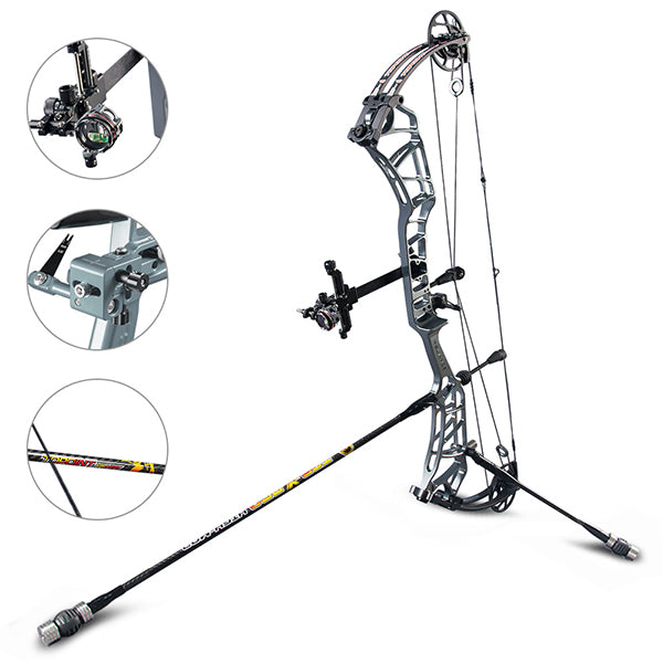 Topoint Reliance 36" Target Compound Bow Package 60lb 26.5-30.5"