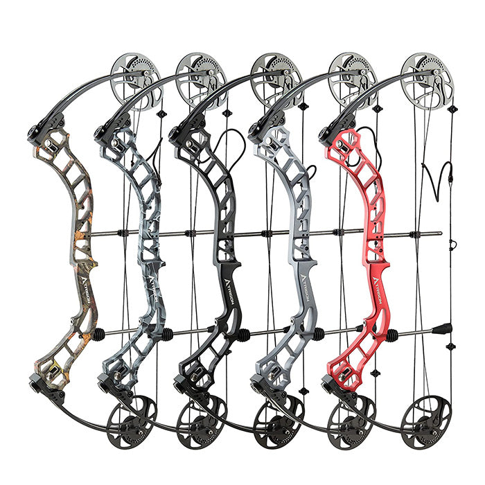 Topoint Trigon Field Ready Kit Compound Bow 20-70lb Fully adjustable with Hard Case for Hunting and Target