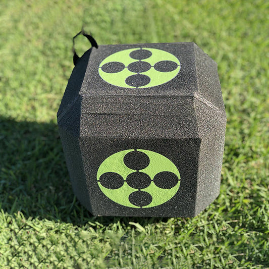 Archery Polyhedral Target 3D High Density Self Healing Foam Cube 23*23*23cm