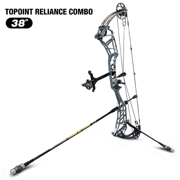 Topoint Reliance 38" Target Compound Bow Package 60lb 24.5-27.5“