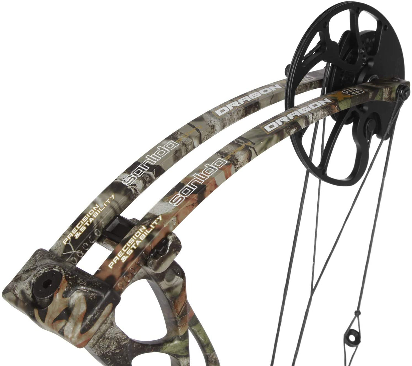 Sanlida Dragon X8 Compound Bow For Hunting Target 10-60lb 310FPS USA Limbs