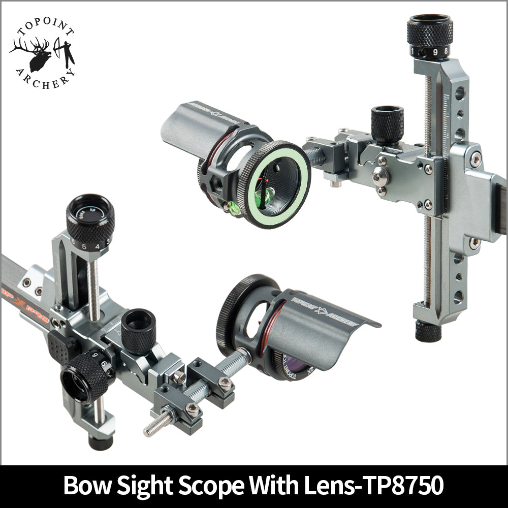 Topoint Bow Sight Scope With Lens TP8750