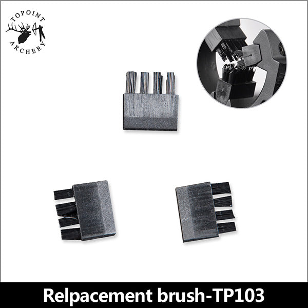 Brush Arrow Rest Replacement Brush with Frame