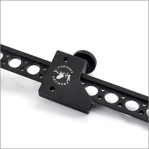 Topoint Compound Bow Sight CNC Alu Body 4x Lens R/L TP8510