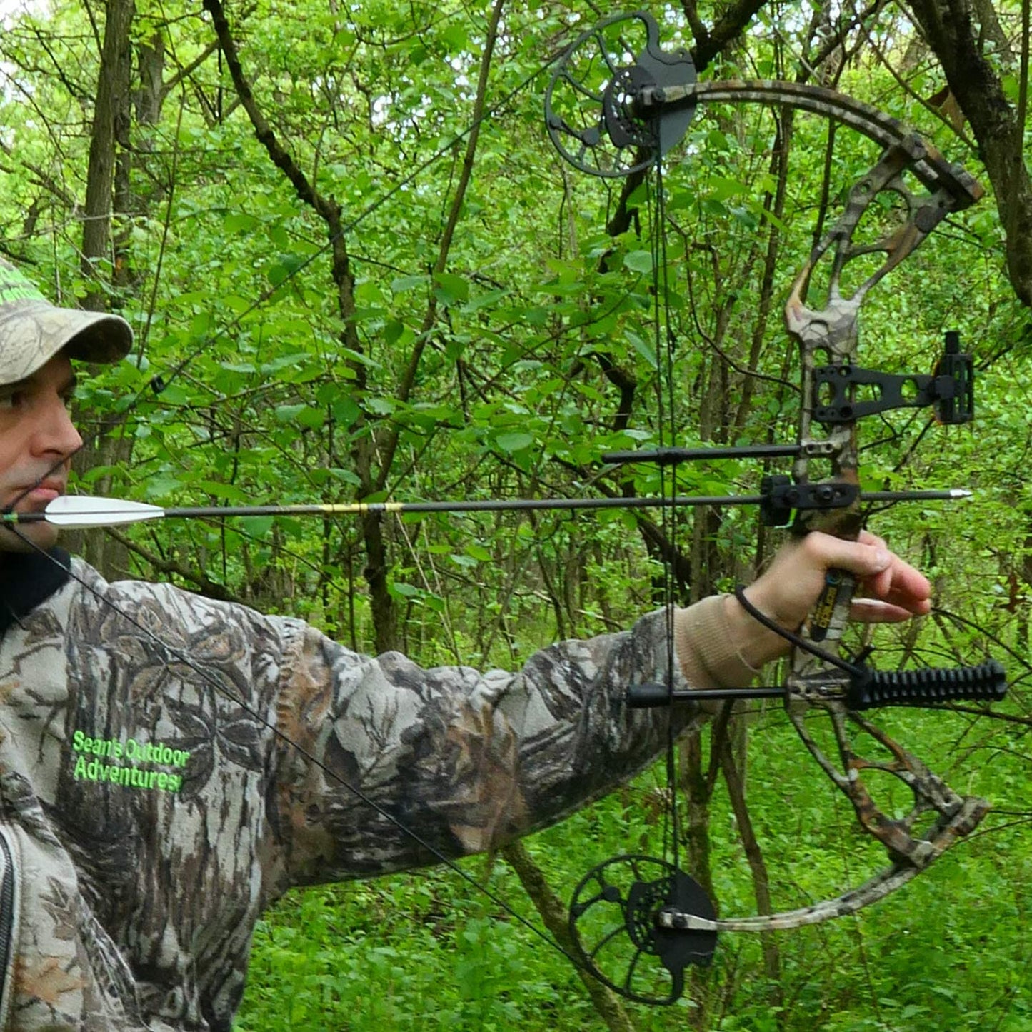 Sanlida Dragon X8 Compound Bow For Hunting Target 10-60lb 310FPS USA Limbs