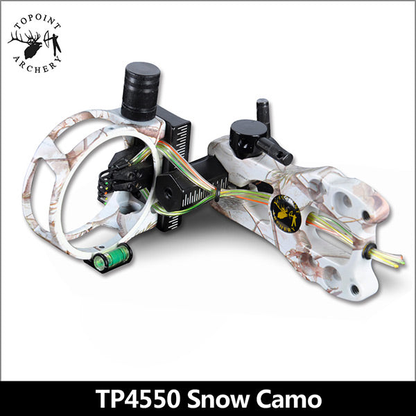 Topoint Bow Sight 5pin Fibre Optic Micro Adjustment Sight TP4550