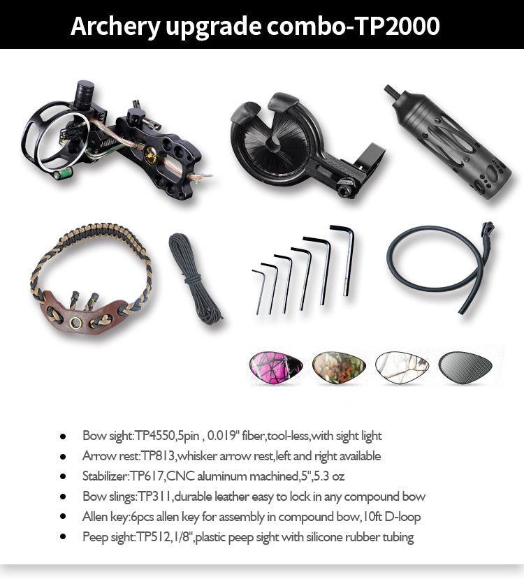 Compound Bow Archery Upgrade Kit