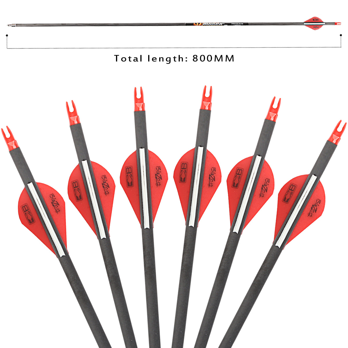 Musen Carbon Hunting Arrows Spine250