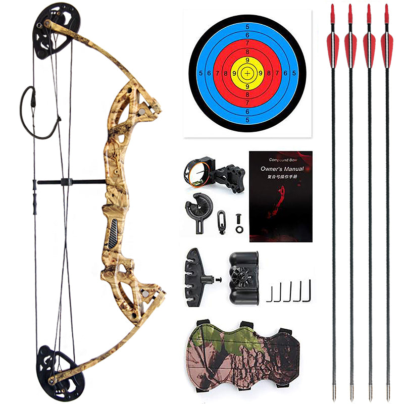 Musen Youth Compound Bow 10-29lbs for Kids Teenager Junior Target Hunting RH/LH