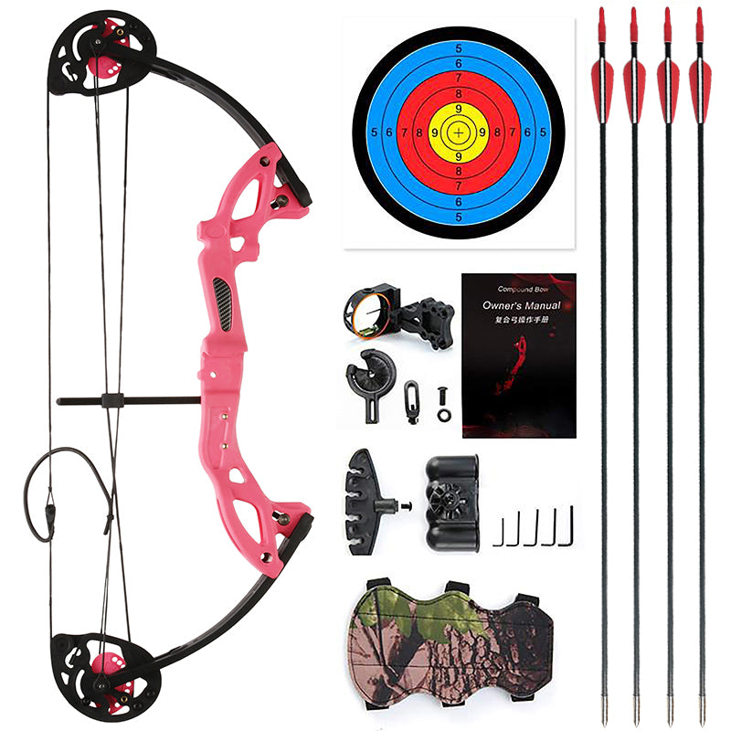 Musen Youth Compound Bow 10-29lbs for Kids Teenager Junior Target Hunting RH/LH