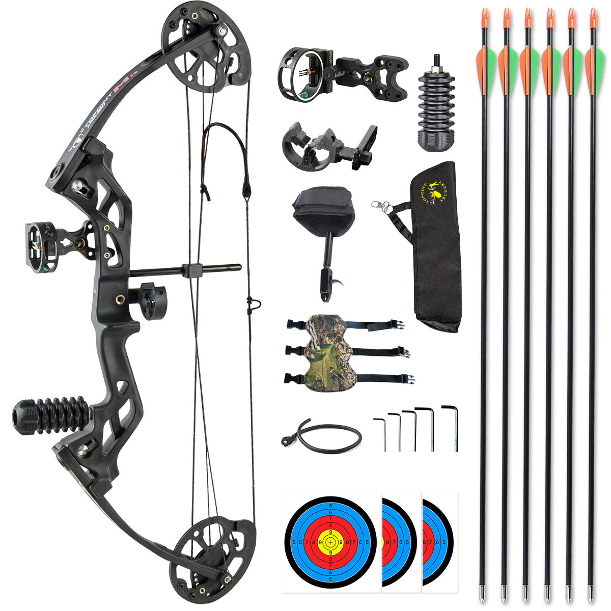 Topoint M3 Youth Compound bow Package